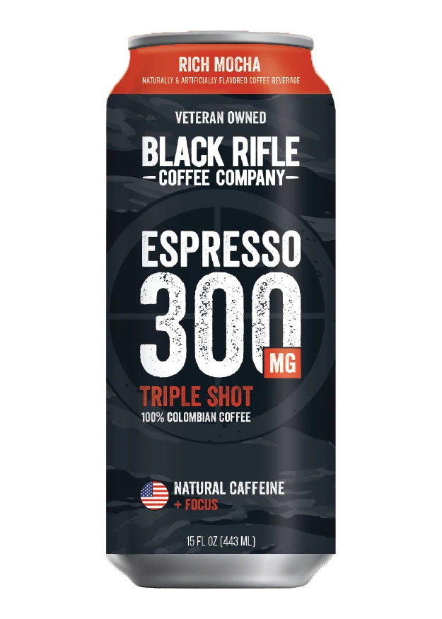 BLACK RIFLE CC RICH MO 15OZ ESPRESSO RICH MOCHA TRIPLE SHOT 300MG