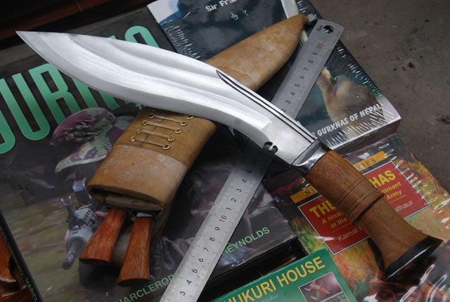 10 INCH 3 CHIRRAS ANGKHOLA KUKRI