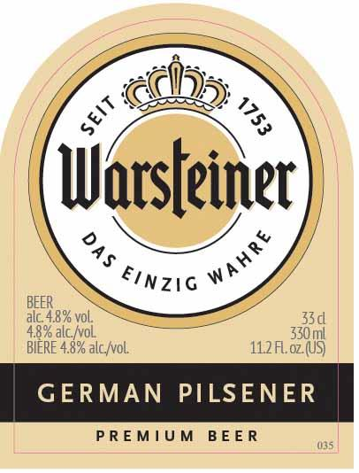 Warsteiner Pilsner 11.2oz