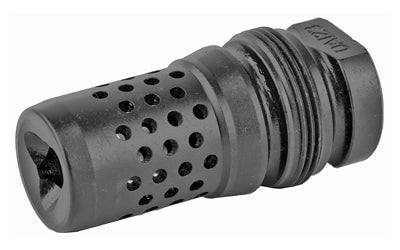 Dead Air Armament, Muzzle Brake, Black, 1/2X28, Fits Dead Air Xeno