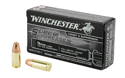 Winchester Suppressed, 9MM, 147 Grain
