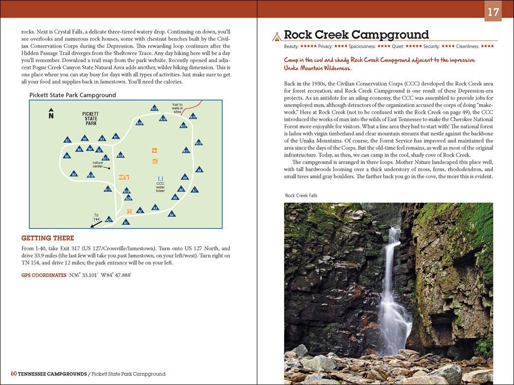 Best Tent Camping: Southern Appalachian & Smoky Mountains 5e