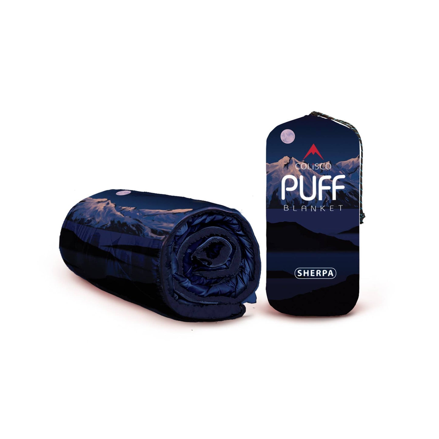 COLISCO Lunar Colorad Sherpa Eco-Performance Blanket-52"x75"