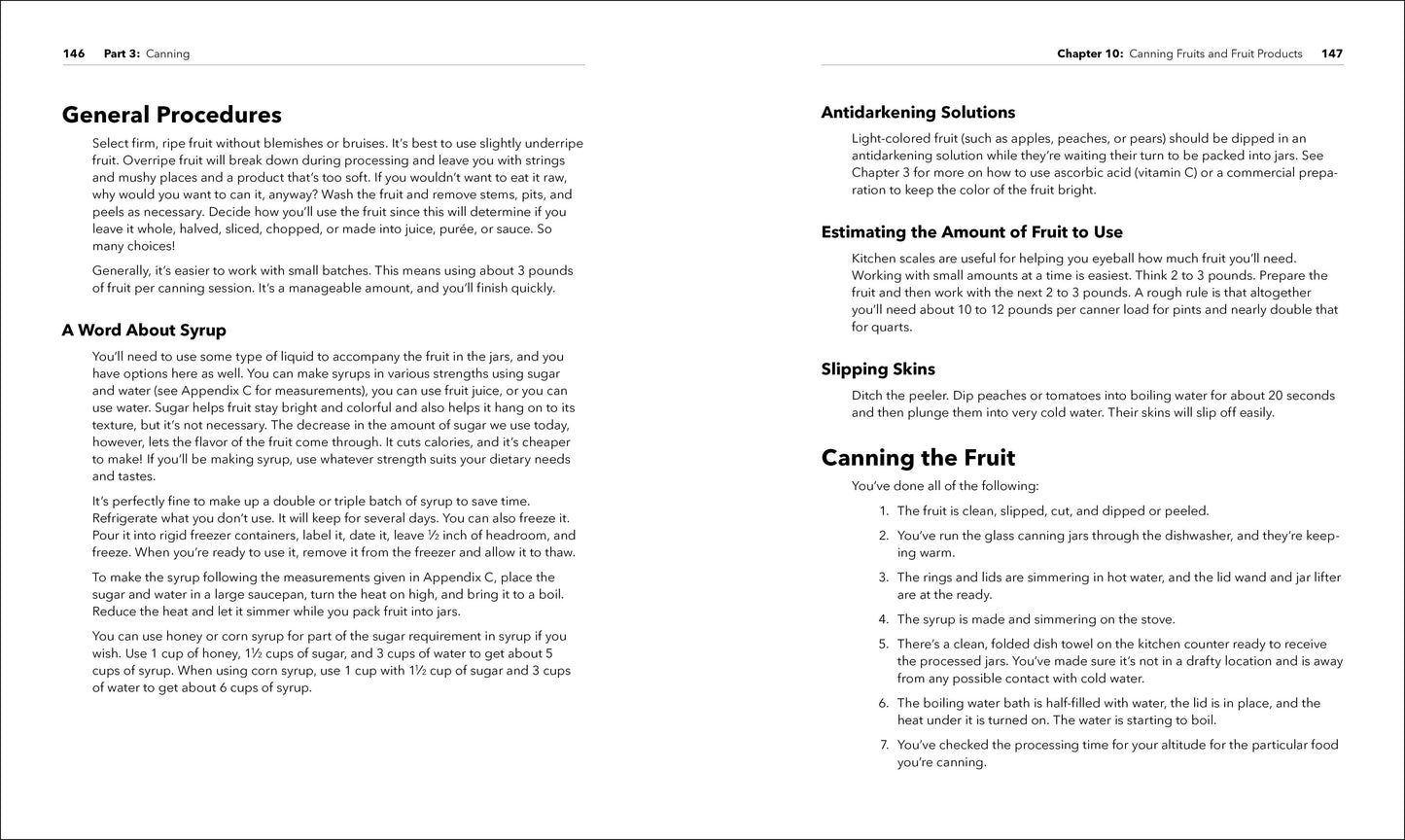 Preserving