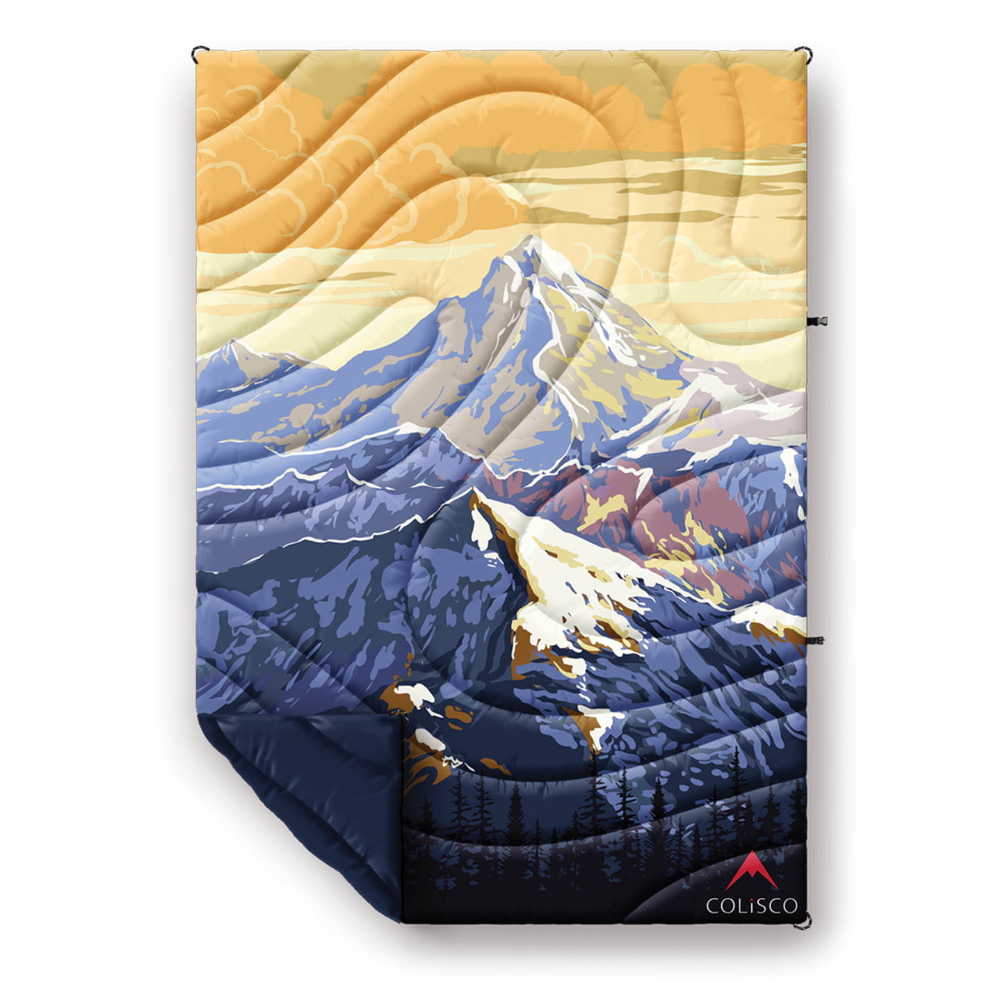 COLISCO Peaks Sherpa Eco-Performance Blanket - 52"x75"