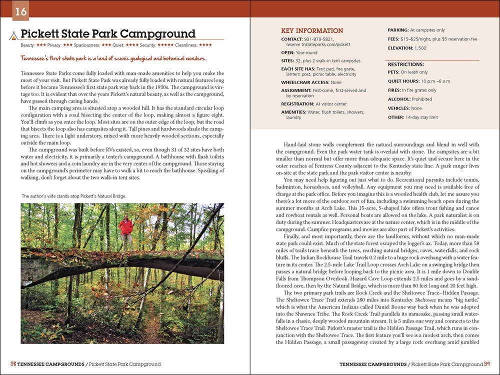 Best Tent Camping: Southern Appalachian & Smoky Mountains 5e