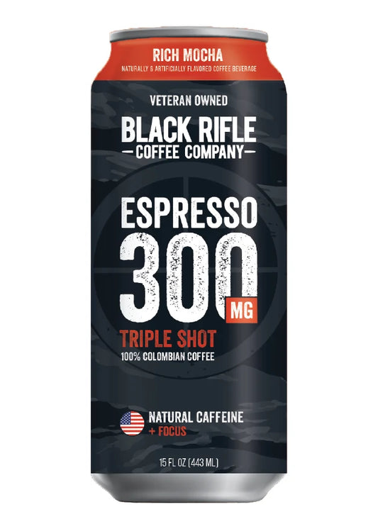 BLACK RIFLE CC RICH MO 15OZ ESPRESSO RICH MOCHA TRIPLE SHOT 300MG