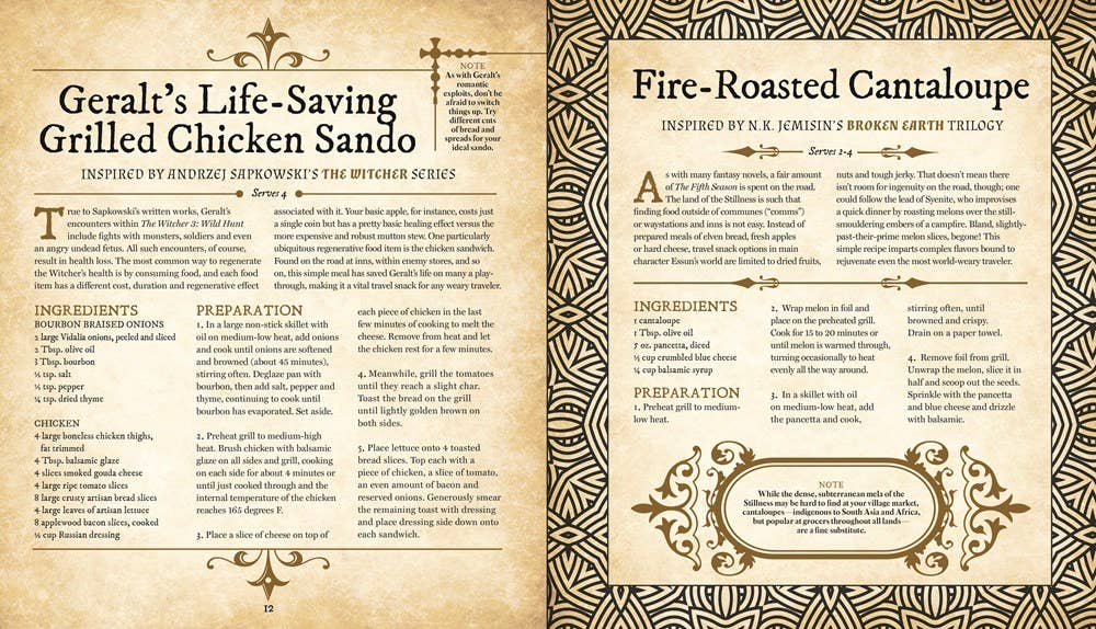 Cooking for Wizards, Warriors and Dragons