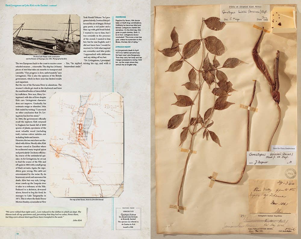 Explorers' Botanical Notebook