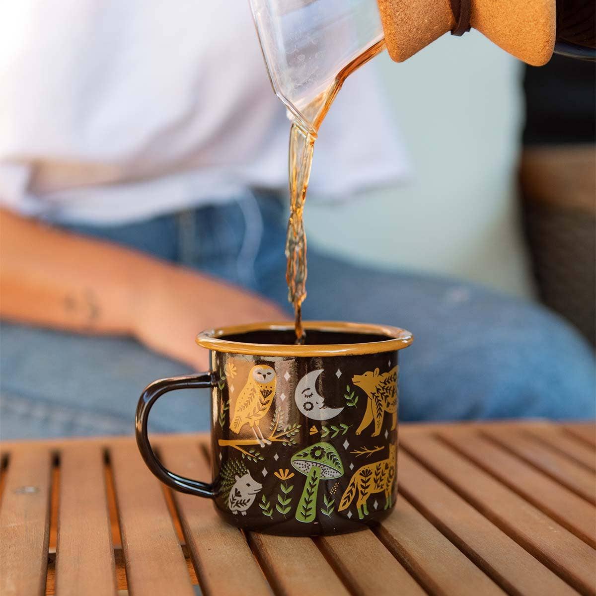 Enamel Mug | Woodland Friends