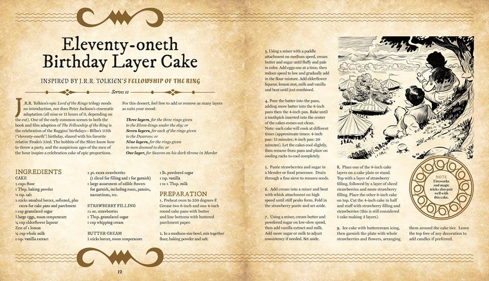 Cooking for Wizards, Warriors and Dragons