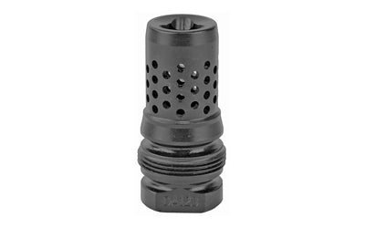 Dead Air Armament, Muzzle Brake, Black, 1/2X28, Fits Dead Air Xeno