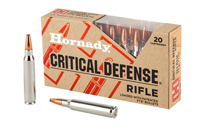 Hornady, Critical Defense Rifle, 223 Remington, 73Grain, FlexTip, 20 Round Box