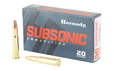 Hornady, Subsonic, 30-30 Winchester, 175 Grain, Sub-X, 20 Round Box