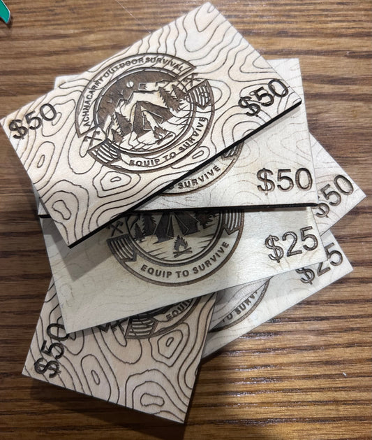 Achnacarry Outdoor Survival Gift Card