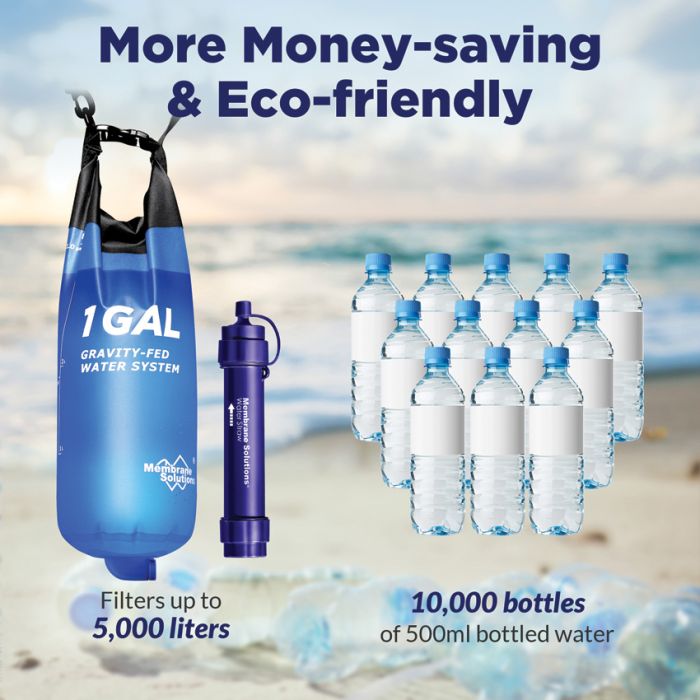 Gravity Water Filter Bag 1 Gal