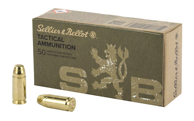 Sellier & Bellot, Pistol, 9MM, Subsonic,140 Grain, Full Metal Jacket, 50 Round Box