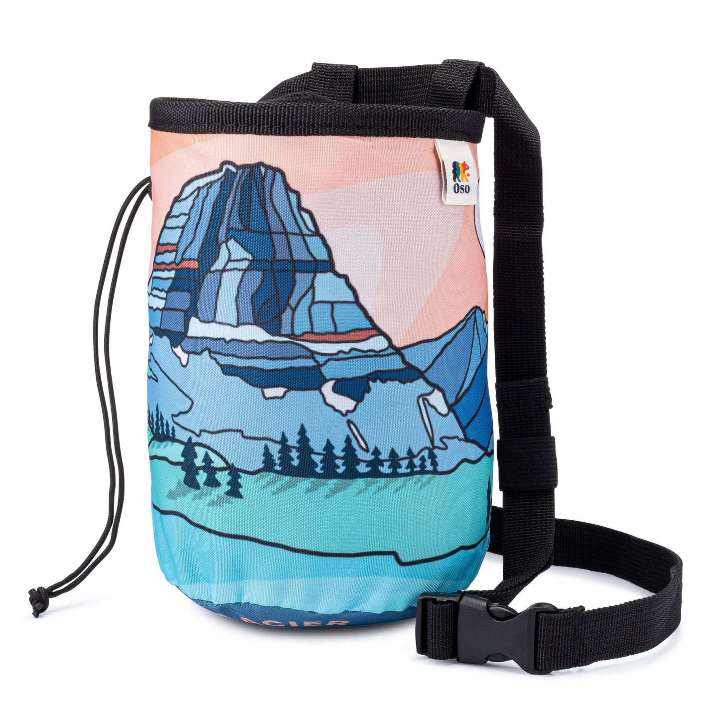 Glacier National Park Climbing Chalk Bag