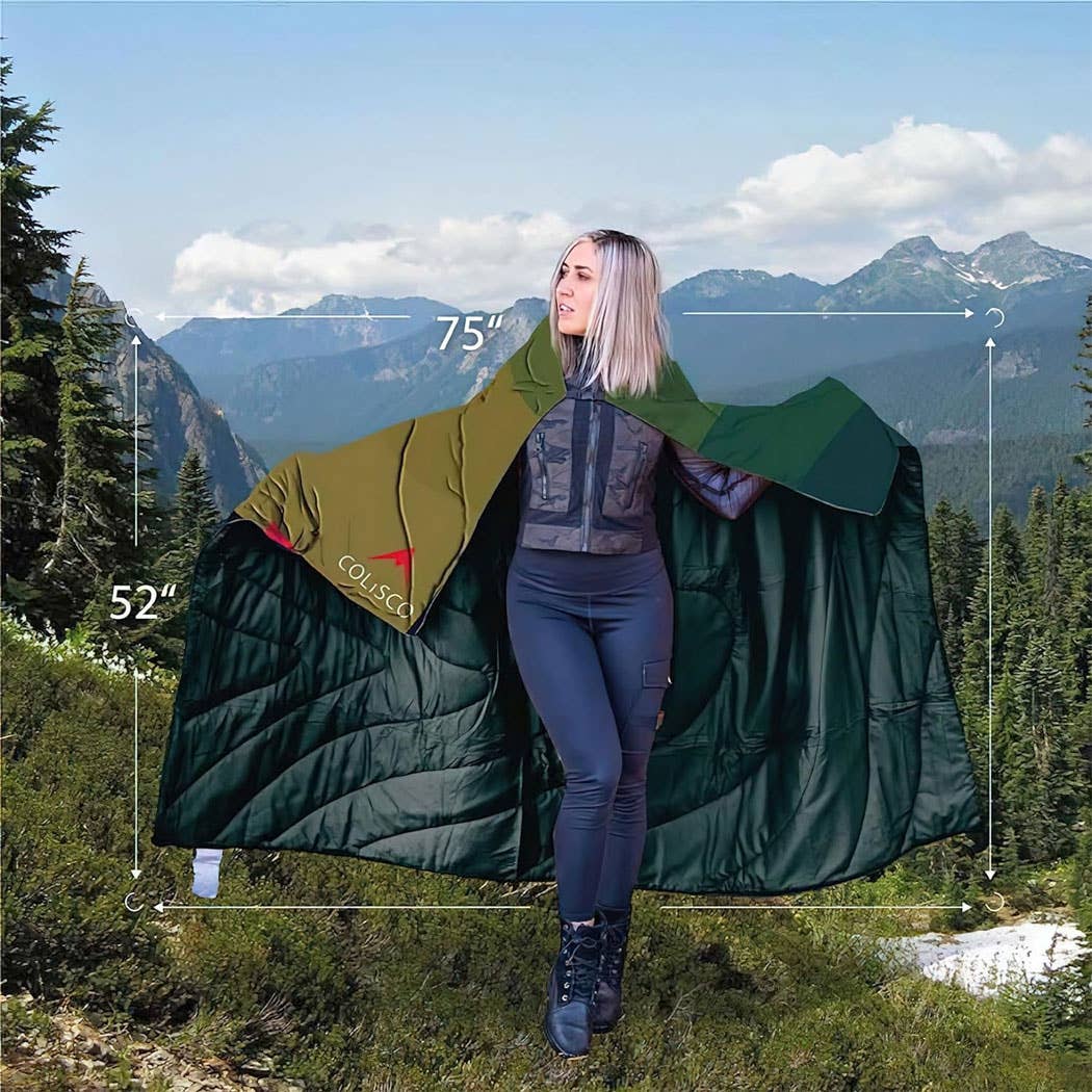 COLISCO Forest Cascade Poly Eco-Performance Blanket-52"X75"