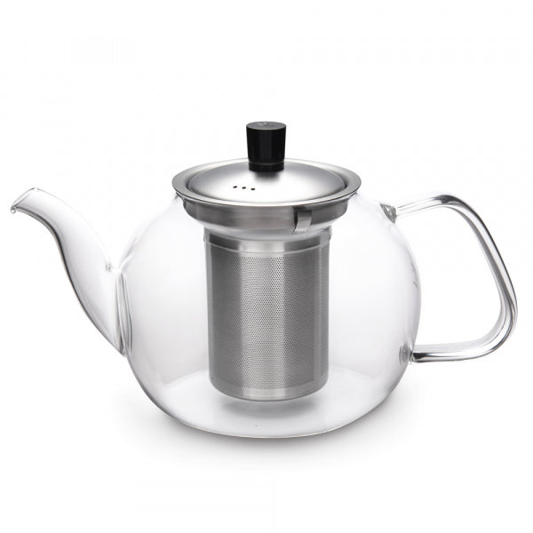 GLASS TEAPOT (CLASSIC ROUND - 30 OZ)