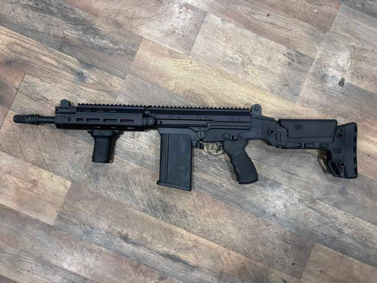 DS Arms SA58 FAL Improved Battle Weapon – 12" Barrel, B.R.S. Folding Stock Rifle